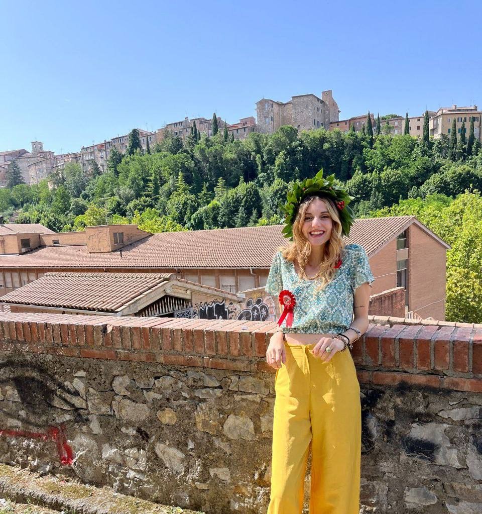 Francesca Actis Dato il giorno della laurea